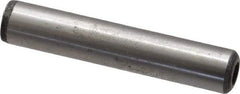 Value Collection - 3/8" Diam x 2" Pin Length Grade 8 Alloy Steel Pull Out Dowel Pin - 1 Rounded & 1 Threaded End - All Tool & Supply