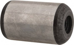 Value Collection - 5/8" Diam x 1" Pin Length Grade 8 Alloy Steel Pull Out Dowel Pin - 1 Rounded & 1 Threaded End - All Tool & Supply