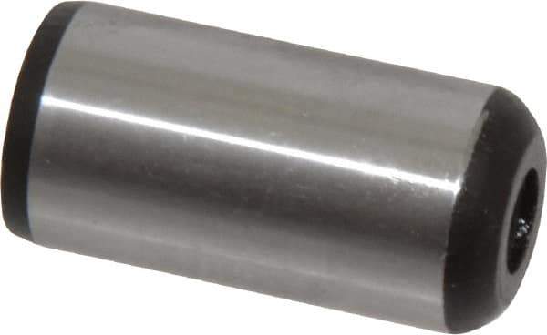 Value Collection - 5/8" Diam x 1-1/4" Pin Length Grade 8 Alloy Steel Pull Out Dowel Pin - 1 Rounded & 1 Threaded End - All Tool & Supply