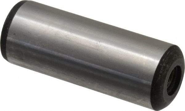 Value Collection - 3/4" Diam x 2" Pin Length Grade 8 Alloy Steel Pull Out Dowel Pin - 1 Rounded & 1 Threaded End - All Tool & Supply