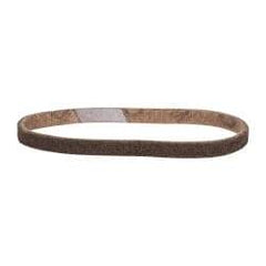 3M - 1/2" Wide x 18" OAL, Aluminum Oxide Abrasive Belt - Aluminum Oxide, Coarse, Nonwoven, Series SC-BS - All Tool & Supply