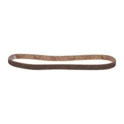 3M - 1/2" Wide x 24" OAL, Aluminum Oxide Abrasive Belt - Aluminum Oxide, Coarse, Nonwoven, Series SC-BS - All Tool & Supply