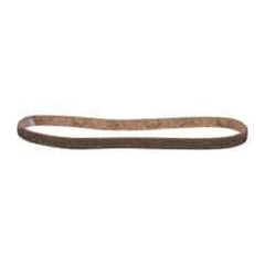 3M - 1/2" Wide x 24" OAL, Aluminum Oxide Abrasive Belt - Aluminum Oxide, Coarse, Nonwoven, Series SC-BS - All Tool & Supply