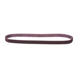 3M - 1/2" Wide x 24" OAL, Aluminum Oxide Abrasive Belt - Aluminum Oxide, Medium, Nonwoven, Series SC-BS - All Tool & Supply