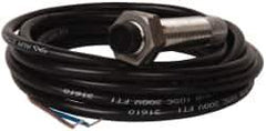 Eaton Cutler-Hammer - NPN, 4mm Detection, Cylinder Unshielded, Inductive Proximity Sensor - 2 Wires, IP67, 20 to 250 VAC, M12x1 Thread, 2.87 Inch Long - All Tool & Supply