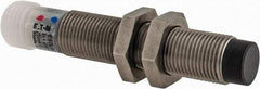 Eaton Cutler-Hammer - NPN, 4mm Detection, Cylinder Unshielded, Inductive Proximity Sensor - 2 Wires, IP67, 20 to 250 VAC, M12x1 Thread, 2.87 Inch Long - All Tool & Supply