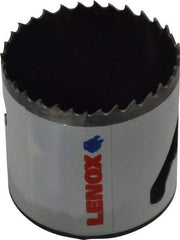 Lenox - 2-1/8" Diam, 1-1/2" Cutting Depth, Hole Saw - Bi-Metal Saw, Toothed Edge - All Tool & Supply