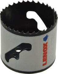 Lenox - 2-1/4" Diam, 1-1/2" Cutting Depth, Hole Saw - Bi-Metal Saw, Toothed Edge - All Tool & Supply