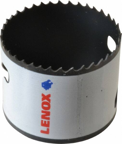 Lenox - 2-9/16" Diam, 1-1/2" Cutting Depth, Hole Saw - Bi-Metal Saw, Toothed Edge - All Tool & Supply