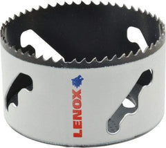 Lenox - 3-5/8" Diam, 1-1/2" Cutting Depth, Hole Saw - Bi-Metal Saw, Toothed Edge - All Tool & Supply