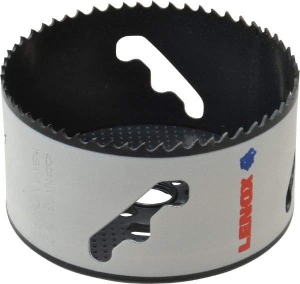 Lenox - 3-3/4" Diam, 1-1/2" Cutting Depth, Hole Saw - Bi-Metal Saw, Toothed Edge - All Tool & Supply