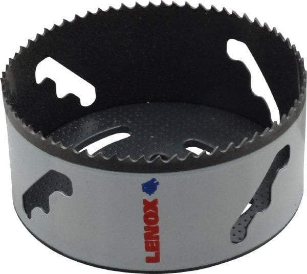 Lenox - 4-1/2" Diam, 1-1/2" Cutting Depth, Hole Saw - Bi-Metal Saw, Toothed Edge - All Tool & Supply