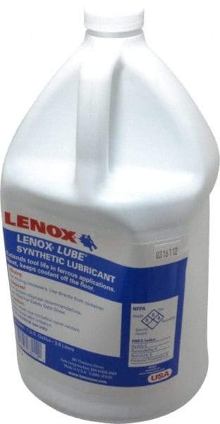 Lenox - Lenox Lube, 1 Gal Bottle Sawing Fluid - Synthetic - All Tool & Supply