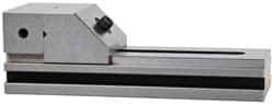 Interstate - 2-7/8" Jaw Width, 4" Jaw Opening Capacity, 1-37/64" Jaw Height, Toolmaker's Vise - Flat Jaw, 0.0002" Parallelism, 0.0002" Squareness, 7-29/32" OAL x 3.14" OAH - All Tool & Supply