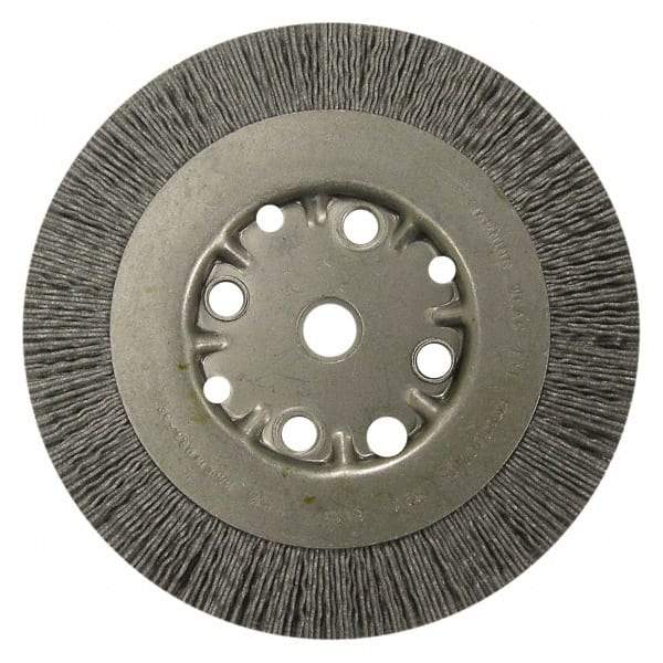 Anderson - 10" OD, 3/4" Arbor Hole, Crimped Nylon Wheel Brush - 1" Face Width - All Tool & Supply