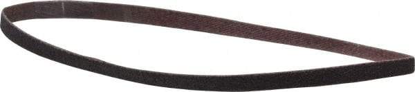 Norton - 1/4" Wide x 12" OAL, 80 Grit, Aluminum Oxide Abrasive Belt - Aluminum Oxide, Medium, Coated, Series R283 - All Tool & Supply