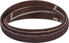 Norton - 1/4" Wide x 18" OAL, 60 Grit, Aluminum Oxide Abrasive Belt - Aluminum Oxide, Medium, Coated, Series R283 - All Tool & Supply