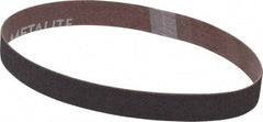 Norton - 3/4" Wide x 18" OAL, 60 Grit, Aluminum Oxide Abrasive Belt - Aluminum Oxide, Medium, Coated, Series R283 - All Tool & Supply