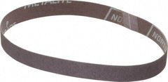 Norton - 3/4" Wide x 18" OAL, 80 Grit, Aluminum Oxide Abrasive Belt - Aluminum Oxide, Medium, Coated, Series R283 - All Tool & Supply