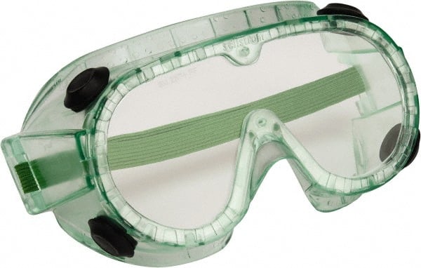 Sellstrom - Size Universal Clear Polycarbonate Anti-Fog & Scratch Resistant Safety Goggles - All Tool & Supply