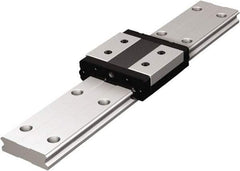 THK - 280mm OAL x 42mm Overall Width x 15mm Overall Height 4 Way SHW Rail - 60mm Between Holes, 4-1/2 x 7-1/2 x 5.3mm Hole Size - All Tool & Supply