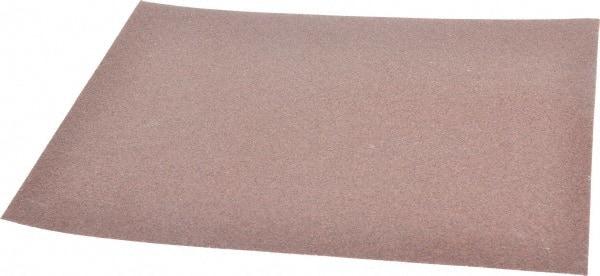 Norton - 60 Grit, Aluminum Oxide Sanding Sheet - 11" Long x 9" Wide, Medium Grade, J Weighted Cloth Backing - All Tool & Supply