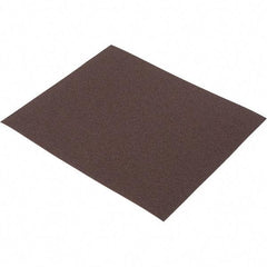 Norton - 80 Grit, Aluminum Oxide Sanding Sheet - 11" Long x 9" Wide, Medium Grade, J Weighted Cloth Backing - All Tool & Supply