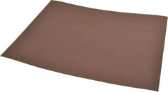 Norton - 400 Grit Aluminum Oxide Sanding Sheet - 11" Long x 9" Wide, Extra Fine Grade, J-Weighted Cloth Backing - All Tool & Supply