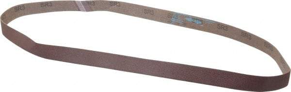 3M - 1" Wide x 48" OAL, 80 Grit, Aluminum Oxide Abrasive Belt - Aluminum Oxide, Medium, Coated, X Weighted Cloth Backing, Series 341D - All Tool & Supply