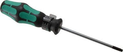 Wera - T20 Torx Driver - 4" Blade Length, 7-7/8" OAL, Ergonomic Handle - All Tool & Supply