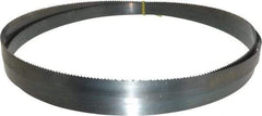 Starrett - 6 TPI, 12' Long x 1" Wide x 0.035" Thick, Welded Band Saw Blade - Carbon Steel, Toothed Edge, Raker Tooth Set, Flexible Back, Contour Cutting - All Tool & Supply