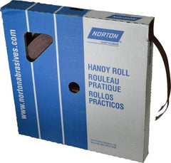 Norton - 1" x 50 Yd 60 Grit Aluminum Oxide Cloth Roll - Medium Grade, J Weighted Backing - All Tool & Supply