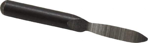 Shaviv - Bi-Directional Hand Deburring Triangular Scraper Tool - U Blade Holder, High Speed Steel Blade - All Tool & Supply