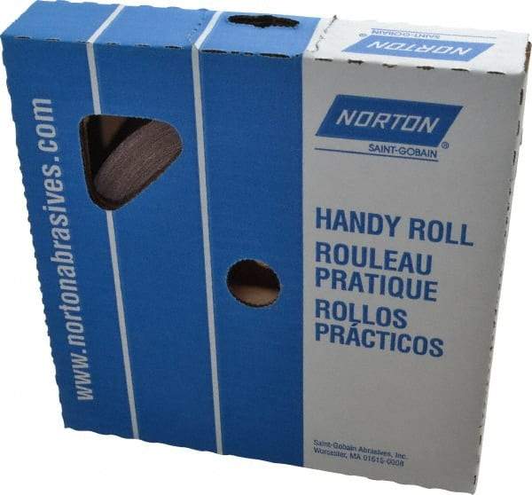 Norton - 1" x 50 Yd 400 Grit Aluminum Oxide Cloth Roll - Extra Fine Grade, J Weighted Backing - All Tool & Supply