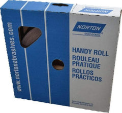 Norton - 1" x 50 Yd 400 Grit Aluminum Oxide Cloth Roll - Extra Fine Grade, J Weighted Backing - All Tool & Supply