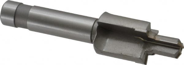 Porting Tool: 0.848″ Spotface Dia, 1/4″ Tube OD, Reamer, 7/16-2″ Port 0.386″ Min Pilot Dia, 3-25/32″ OAL, 4 Flutes, MS 16142