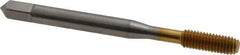 Balax - M5x0.80 Metric Coarse D4 Thread Limit Bottoming Thread Forming Tap - High Speed Steel, TiN Finish, 2-3/8" OAL, 7/8" Thread Length, Right Hand Thread, Series BXMB - All Tool & Supply