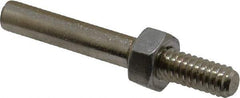 Made in USA - 1/4" Shank Abrasive Point Mandrel - 2" Length, 1/4" Hole Compatibility, for Cones - All Tool & Supply