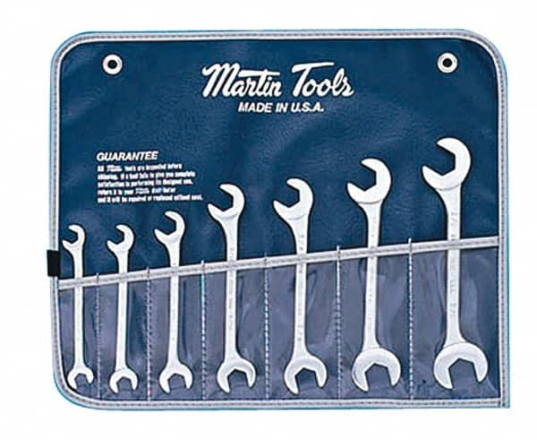 Martin Tools - 7 Piece, 3/8 to 3/4" Hydraulic Wrench Set - All Tool & Supply