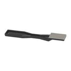 3M - 1-1/2" OAL Fine Sharpener Diamond File - 3/4" Wide, 1-1/2 LOC, Black - All Tool & Supply