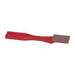 3M - 1-1/2" OAL Very Fine Sharpener Diamond File - 3/4" Wide, 1-1/2 LOC, Red - All Tool & Supply