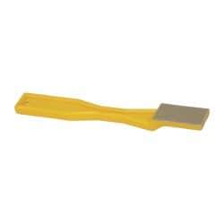 3M - 1-1/2" OAL Very Fine Sharpener Diamond File - 3/4" Wide, 1-1/2 LOC, Yellow - All Tool & Supply