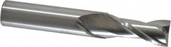 RobbJack - 9/16", 1-1/4" LOC, 9/16" Shank Diam, 3-1/2" OAL, 2 Flute, Solid Carbide Square End Mill - All Tool & Supply