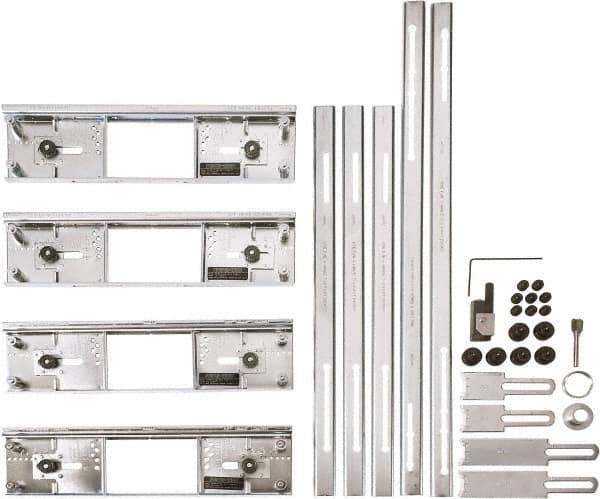 Porter-Cable - 6 Inch Outer Diameter, 8 Inch Height, Router Hinge Butt Template Kit - For Use with All 1.5hp and Larger Routers - All Tool & Supply