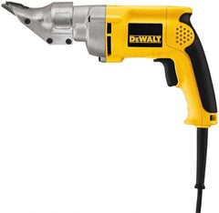 DeWALT - 2,500 SPM, 120 Volt, Pistol Grip Handle, Handheld Electric Shear - 18 Gauge (Mild Steel) & 20 Gauge (Stainless Steel) Cutting Capacity - All Tool & Supply