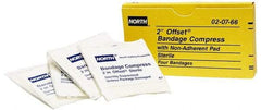 North - 2" Long x 2" Wide, General Purpose Compress - White, Compress Offset, Gauze Bandage - All Tool & Supply