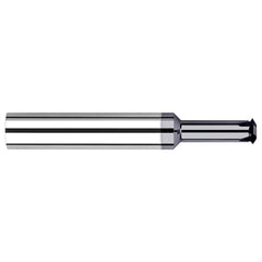 Harvey Tool - Single Profile Thread Mills; Maximum Threads Per Inch: 32 ; Minimum Threads Per Inch: 12 ; Thread Type: Internal/External ; Minimum Nominal Diameter (Inch): 1/2 ; Cutting Diameter (Inch): 0.3880 ; Shank Diameter (Inch): 1/2 - Exact Industrial Supply