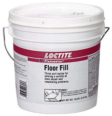 Loctite - 10 Lb Kit Gray Epoxy Resin Filler/Repair Caulk - -20 to 225°F Operating Temp, 6 min Tack Free Dry Time, 24 hr Full Cure Time, Series 135 - All Tool & Supply