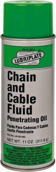 Lubriplate - 12 oz Aerosol General Purpose Chain & Cable Lubricant - 32 ISO Grade - All Tool & Supply