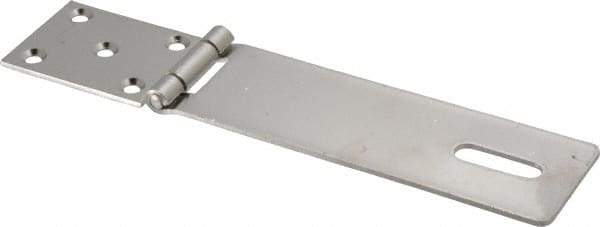 Made in USA - 1.88" Long x 8-3/4" Wide, Hasp - Stainless Steel - All Tool & Supply